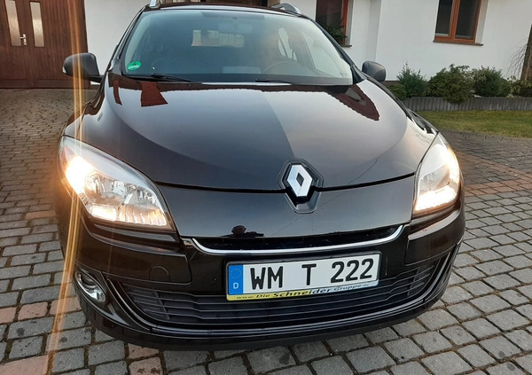 Renault Megane cena 29600 przebieg: 124000, rok produkcji 2012 z Kuźnia Raciborska małe 497